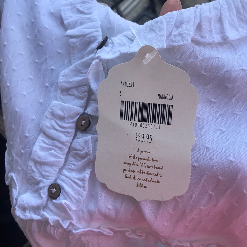 Altard’s State RUFFLE AND EMPIRE SILHOUETTE top s - Picture 6 of 6
